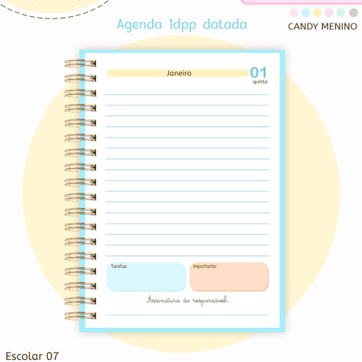 Arquivo Pack Agendas Escolares A5 - 2026  18