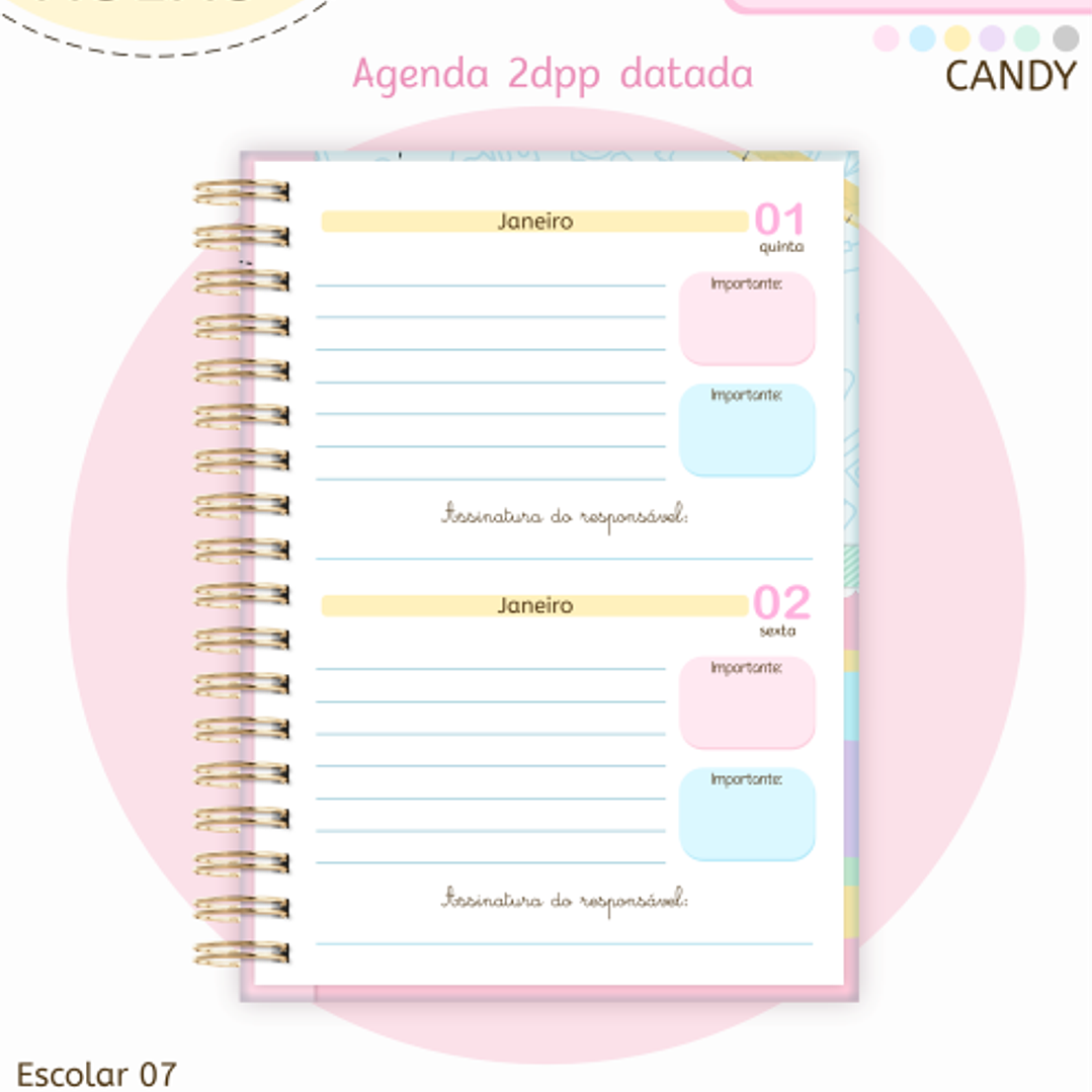 Arquivo Pack Agendas Escolares A5 - 2026  19