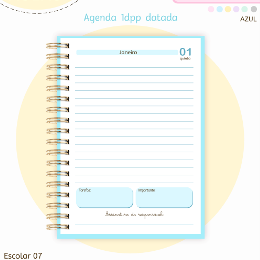 Arquivo Pack Agendas Escolares A5 - 2026  30