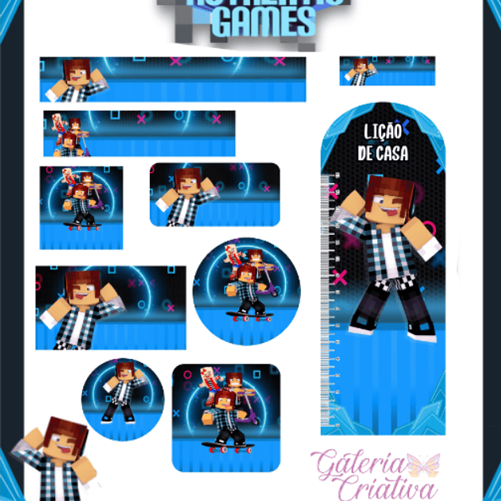 Arquivo Etiqueta Escolar Authentic Games  1