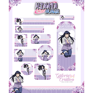 Arquivo Etiqueta Escolar Hinata 