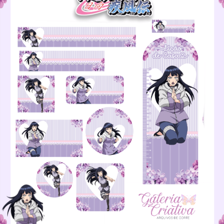 Arquivo Etiqueta Escolar Hinata  1