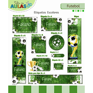 Arquivo Etiqueta Escolar Futebol 