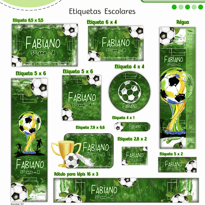 Arquivo Etiqueta Escolar Futebol  1
