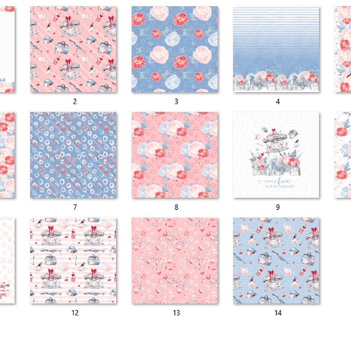 Kit Digital Papéis Mary Poppins  2