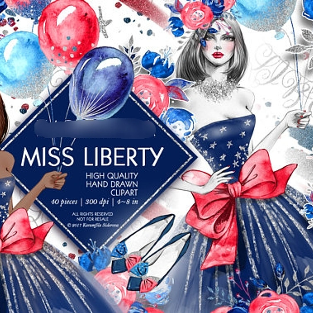 Kit Digital Aniversário 4 de Julho  1