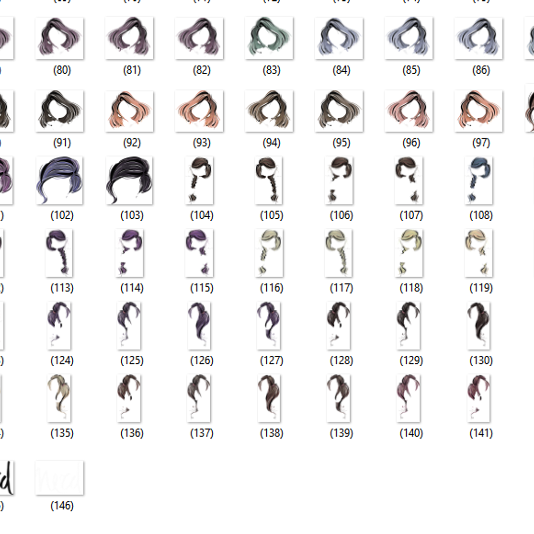 Kit Digital Garotas Nerd  2