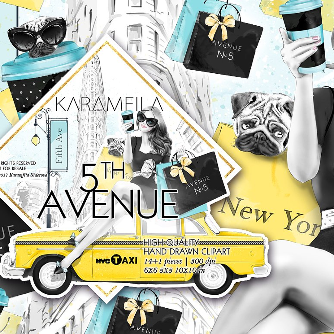 Kit Digital Garota de Nova York 1