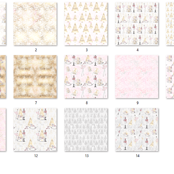 Kit Digital Papéis Quebra Nozes 2