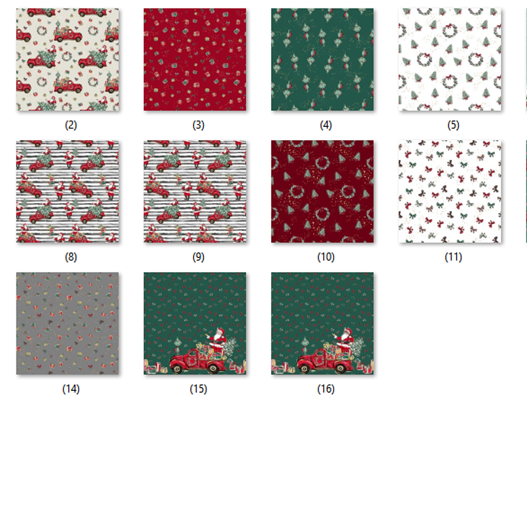 Kit Digital Papéis Natal  2