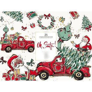 Kit Digital Natal Grinch 