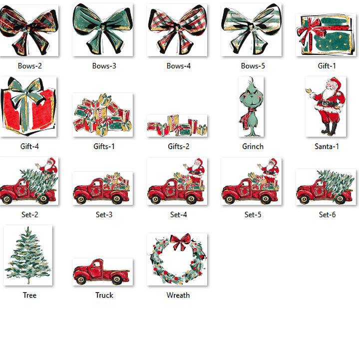 Kit Digital Natal Grinch  2