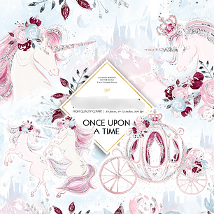 Kit Digital Unicórnio Era Uma Vez 