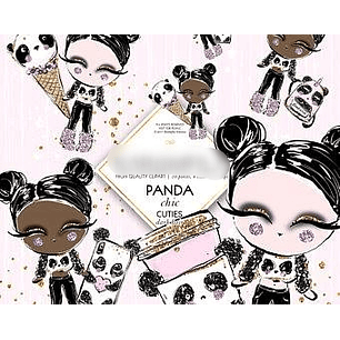 Kit Digital Garotinhas Pandinhas