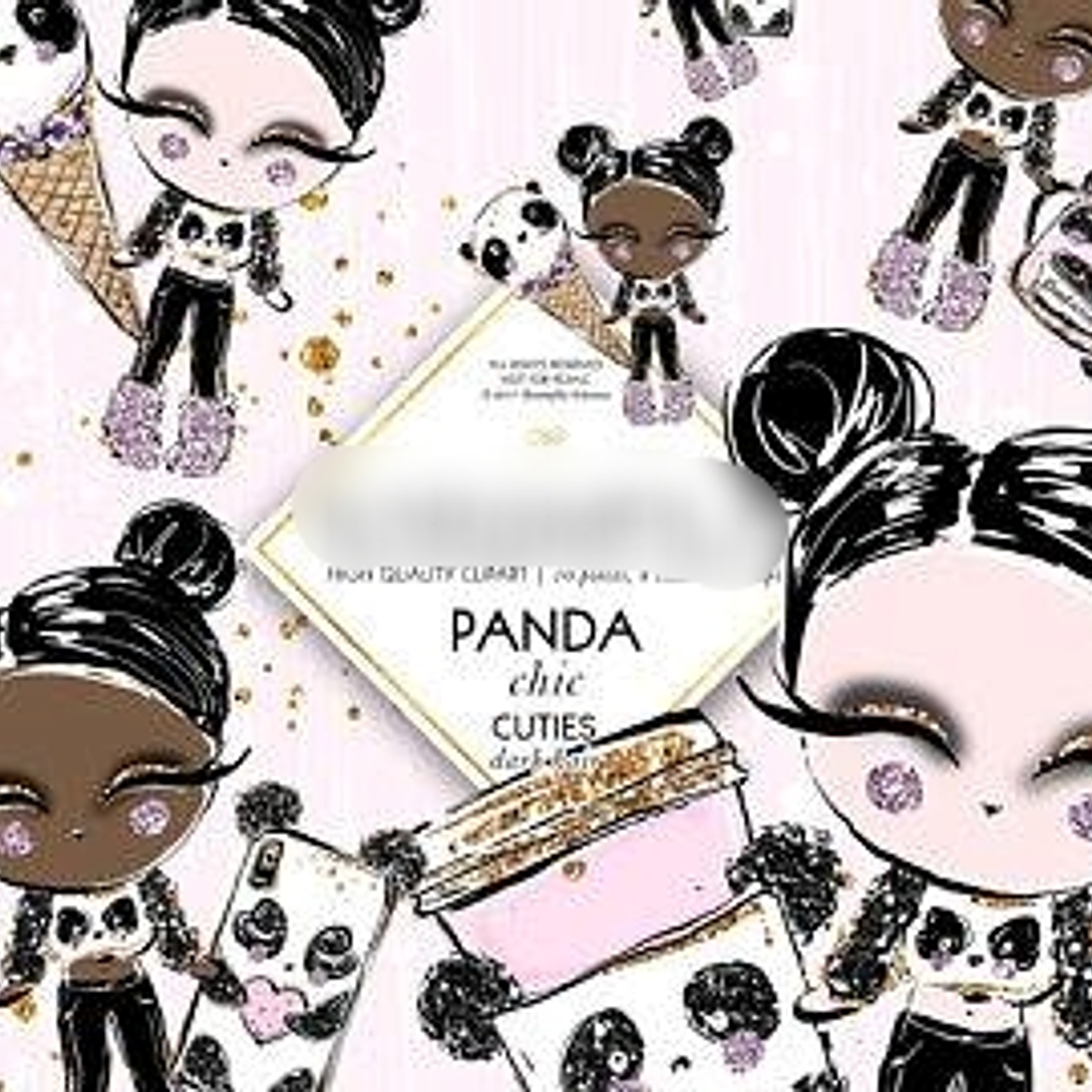 Kit Digital Garotinhas Pandinhas 1