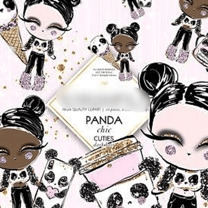 Kit Digital Garotinhas Pandinhas 1