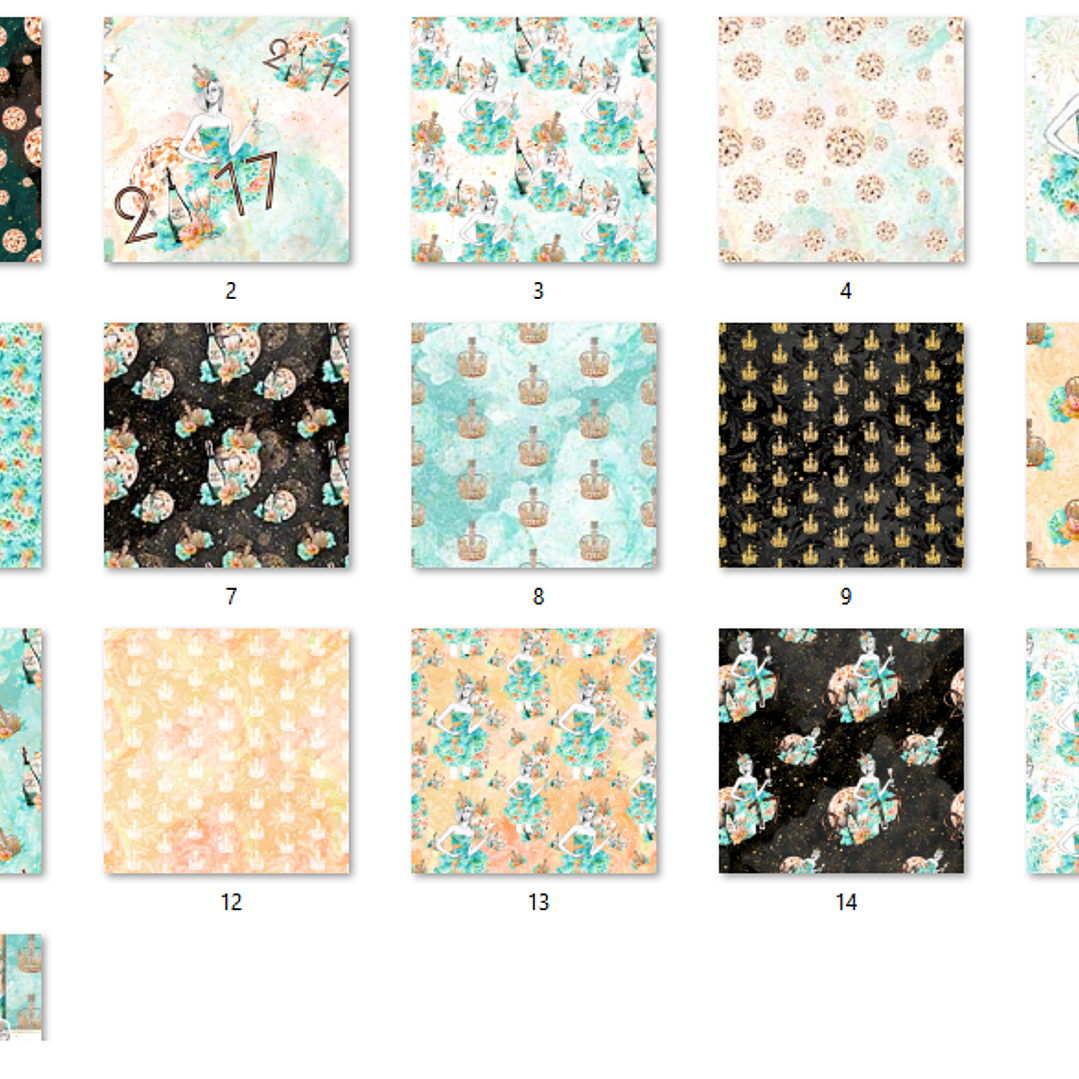 Kit Digital Papéis Rainha da Festa  2