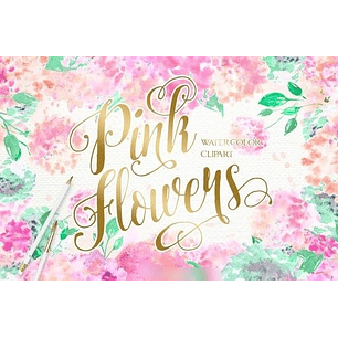 Kit Digital Flores Rosas