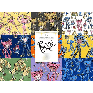 Kit Digital Papéis Poppy Playtime