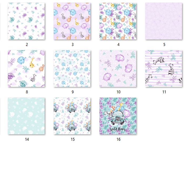 kit Digital Papeis Safari 2