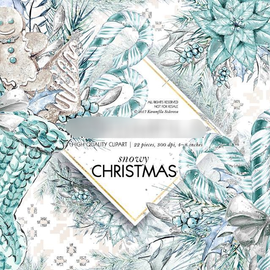 Kit Digital Natal na Neve 1