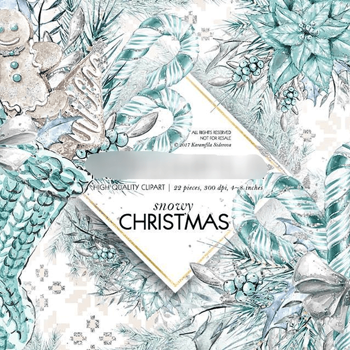 Kit Digital Natal na Neve 1