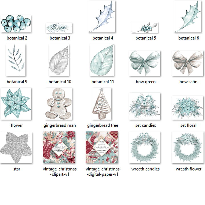 Kit Digital Natal na Neve 2