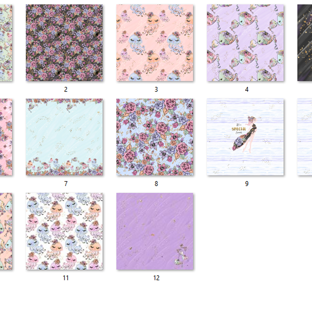 Kit Digital Papeis Mulher Gravida No Verão  2