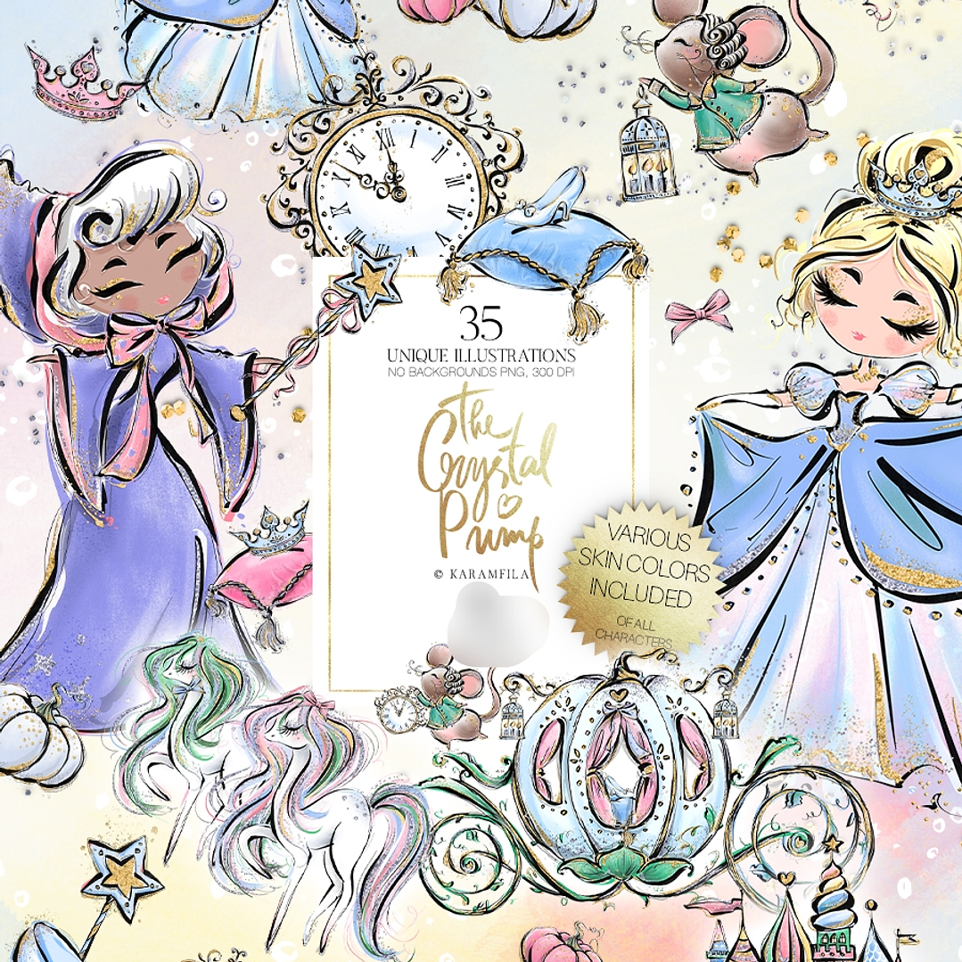 Kit Digital Cinderela 1