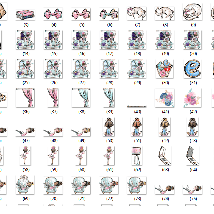 Kit Digital Quarto Menina 2