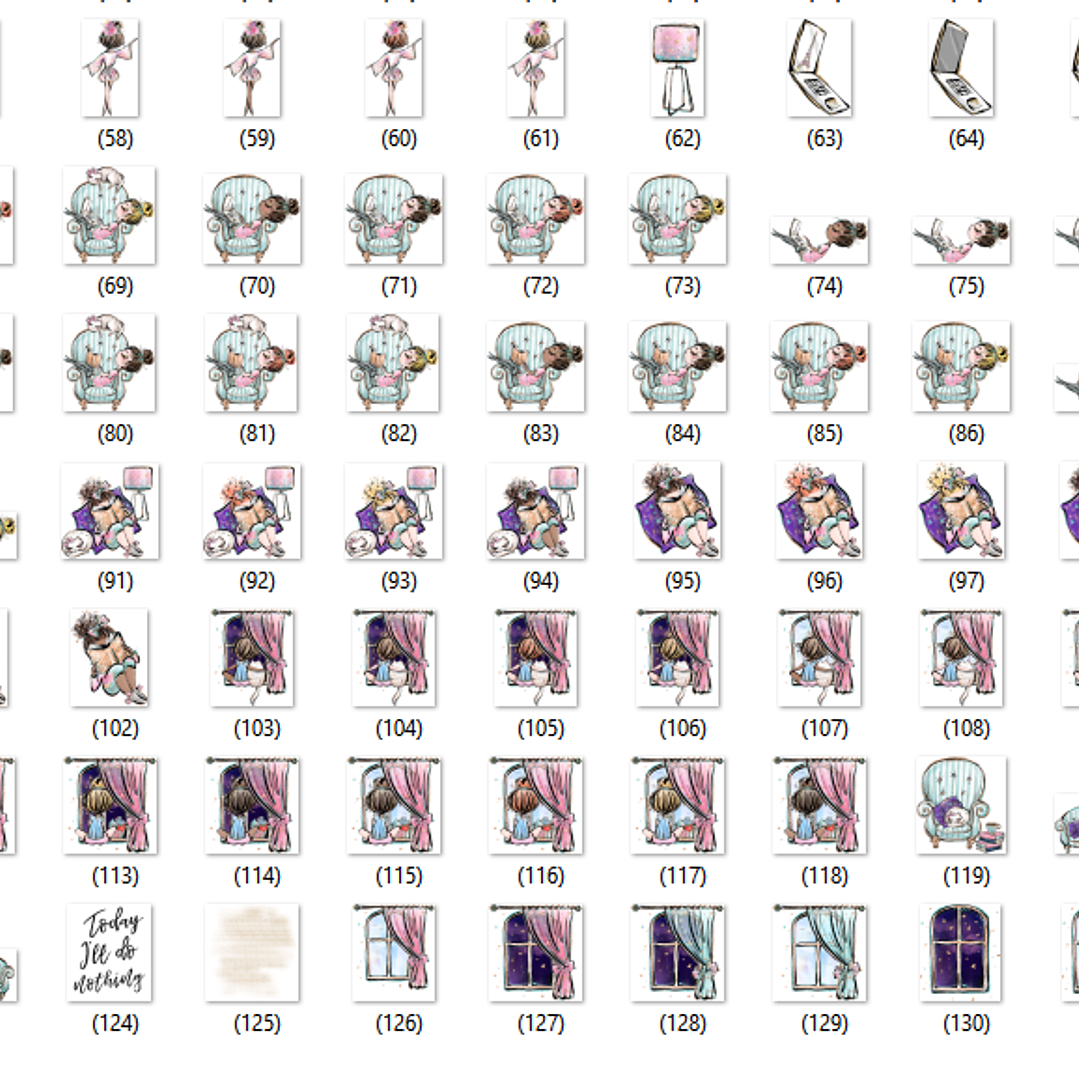 Kit Digital Quarto Menina 3