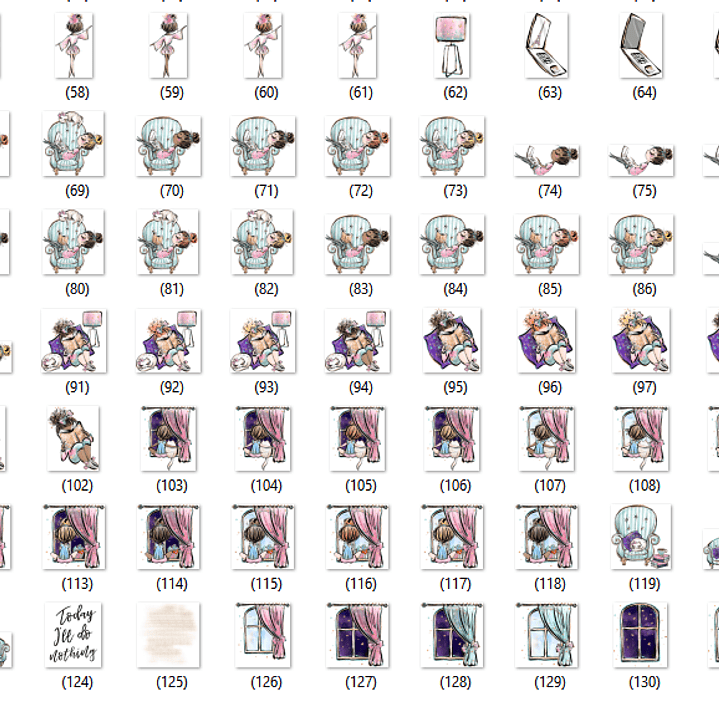 Kit Digital Quarto Menina 3