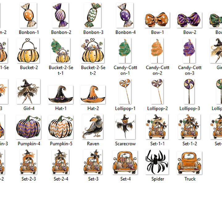 Kit Digital Halloween Doçura ou Travessura  2