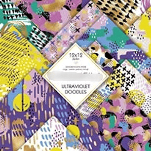 Kit Digital Papeis Ultra Violeta