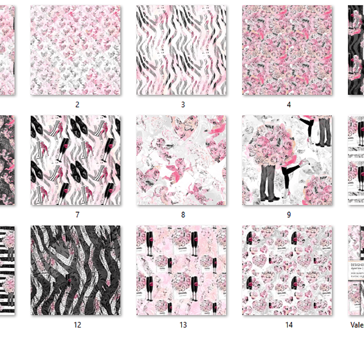Kit Digital Papeis Dia Dos Namorados  2