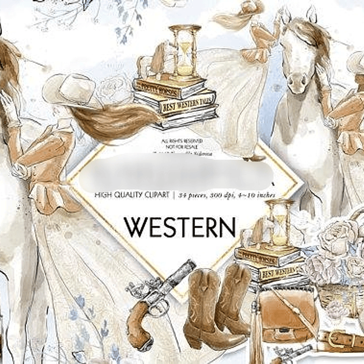 Kit Digital Cowgirl  1