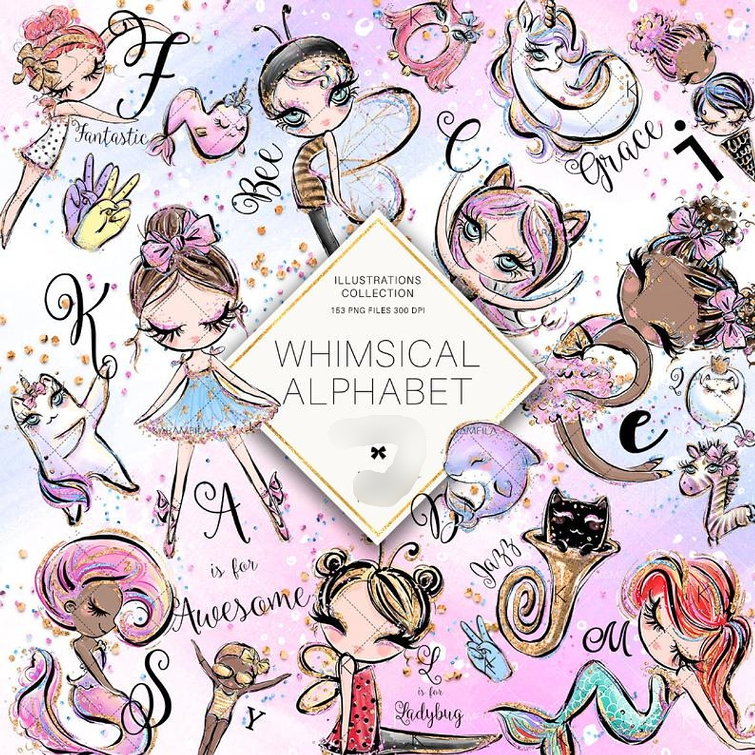 Kit Digital Alfabeto Mágico  1