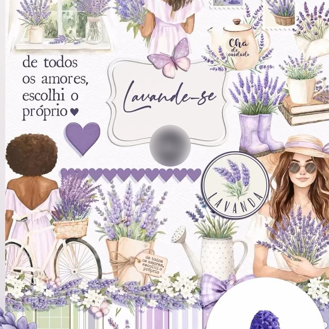 Kit Digital Lavanda  1