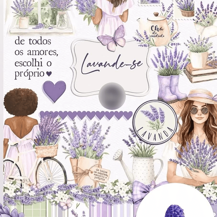 Kit Digital Lavanda  1