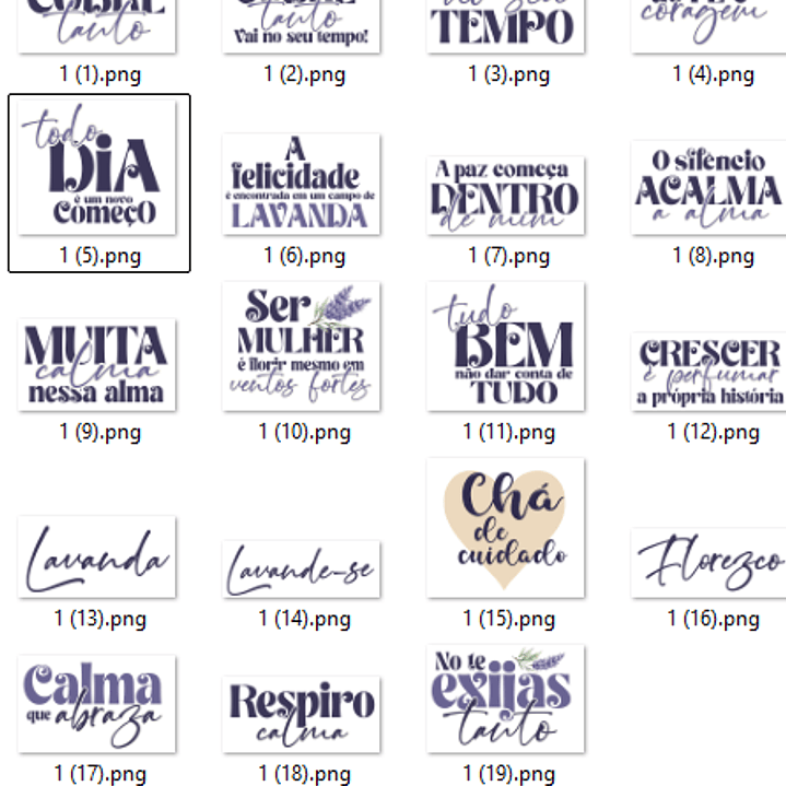 Kit Digital Lavanda  6