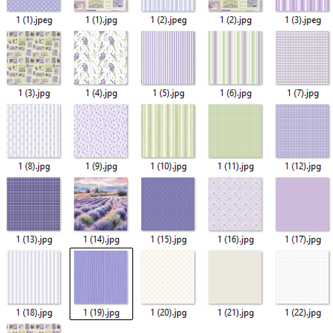 Kit Digital Lavanda  7