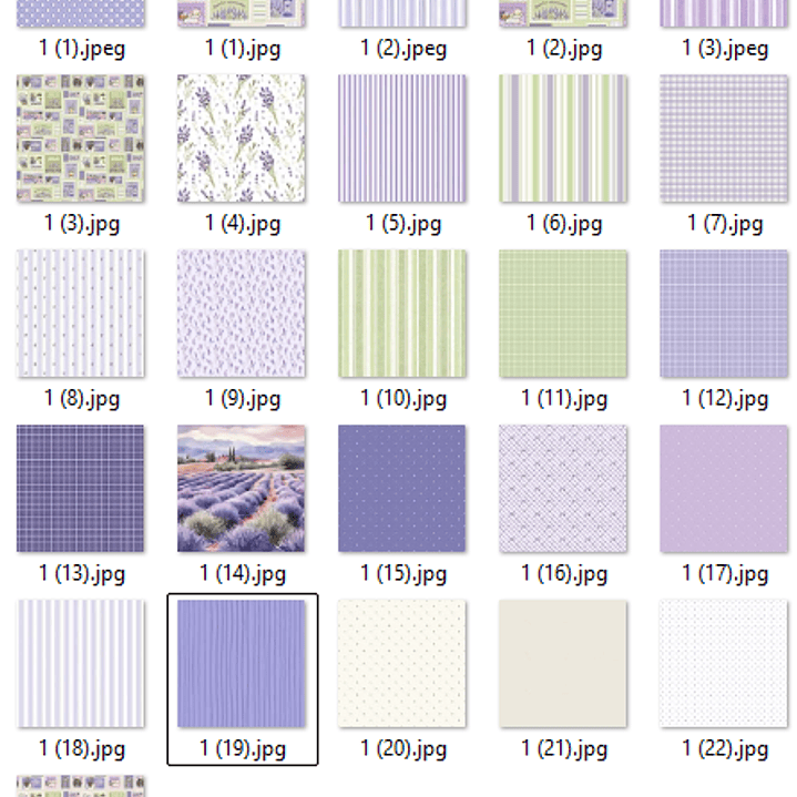 Kit Digital Lavanda  7