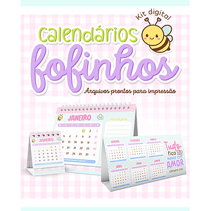 Arquivo Calendários Fofinhos 2026 