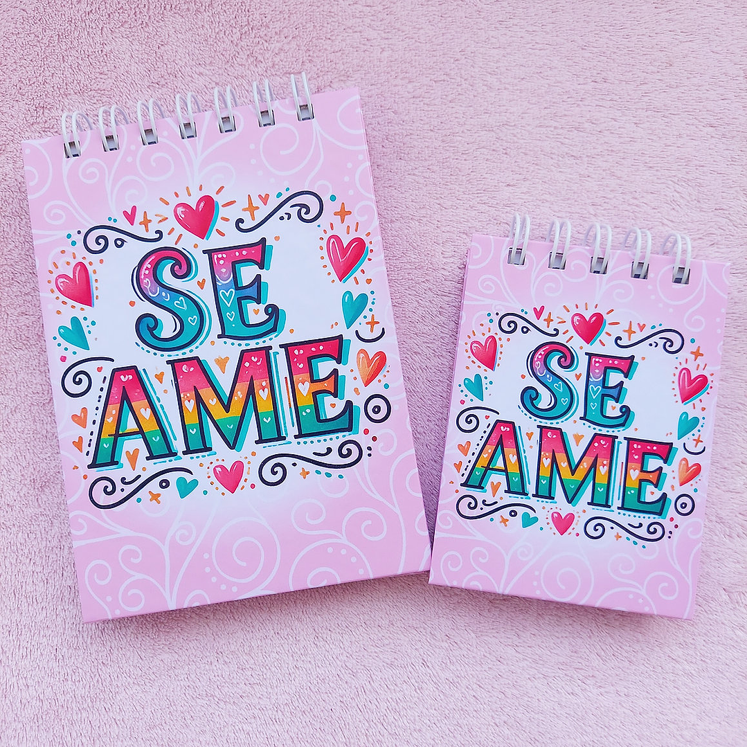 Arquivo Capa Bloquinho A6 e A7 - Se Ame PDF 1