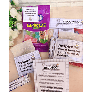 Arquivo Janeiro Branco Kit Etiquetas E Lapela