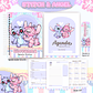 Arquivo Combo Escolar StItch e Angel 2025 - Thumbnail 5