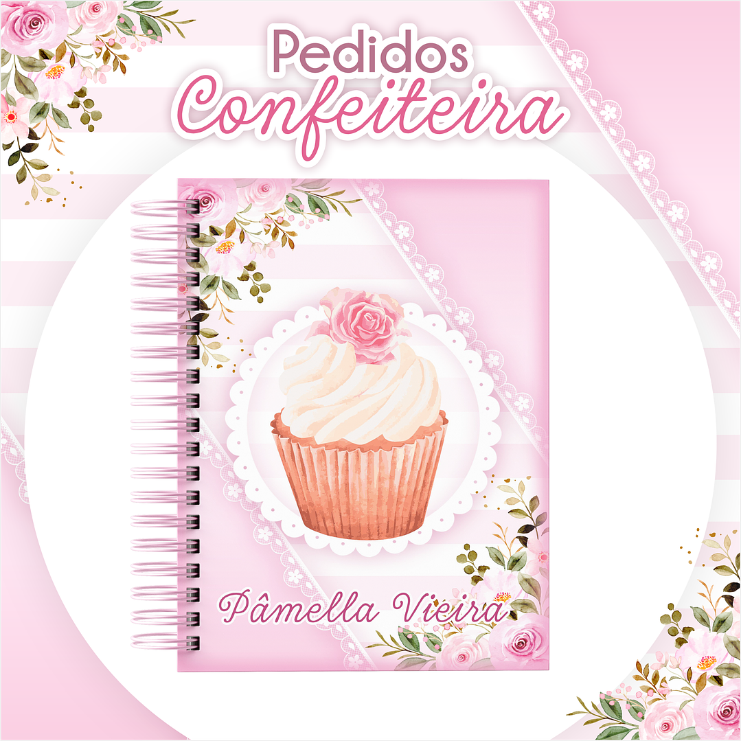 Arquivo Caderno de Pedidos Confeiteira A5 2