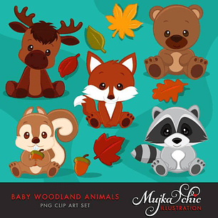 Kit Digital Animais Natal