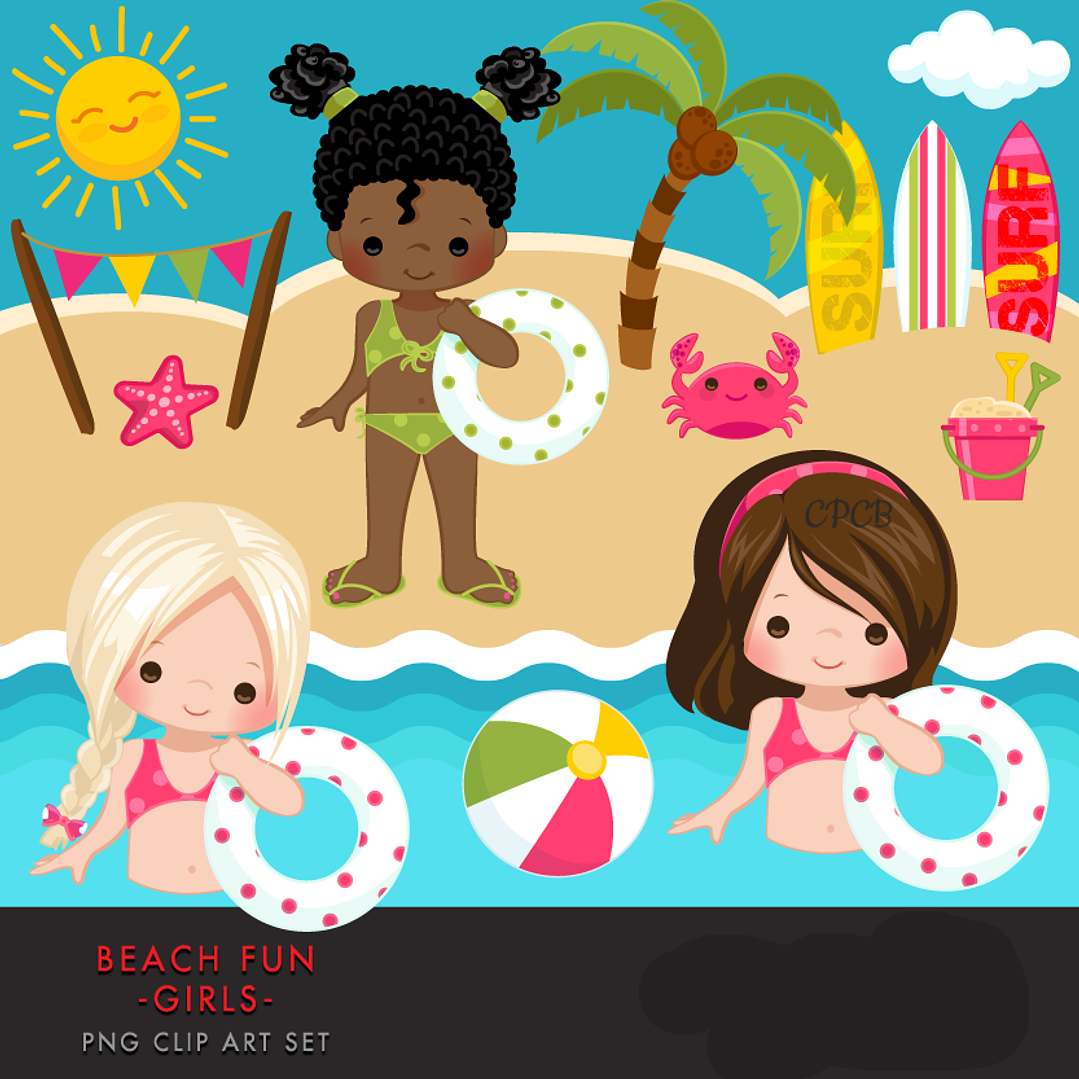 Kit Digital Pool Party  1