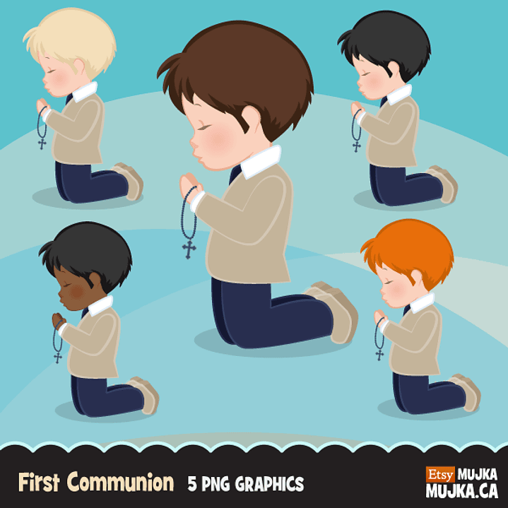 Kit Digital Menino Rezando  1